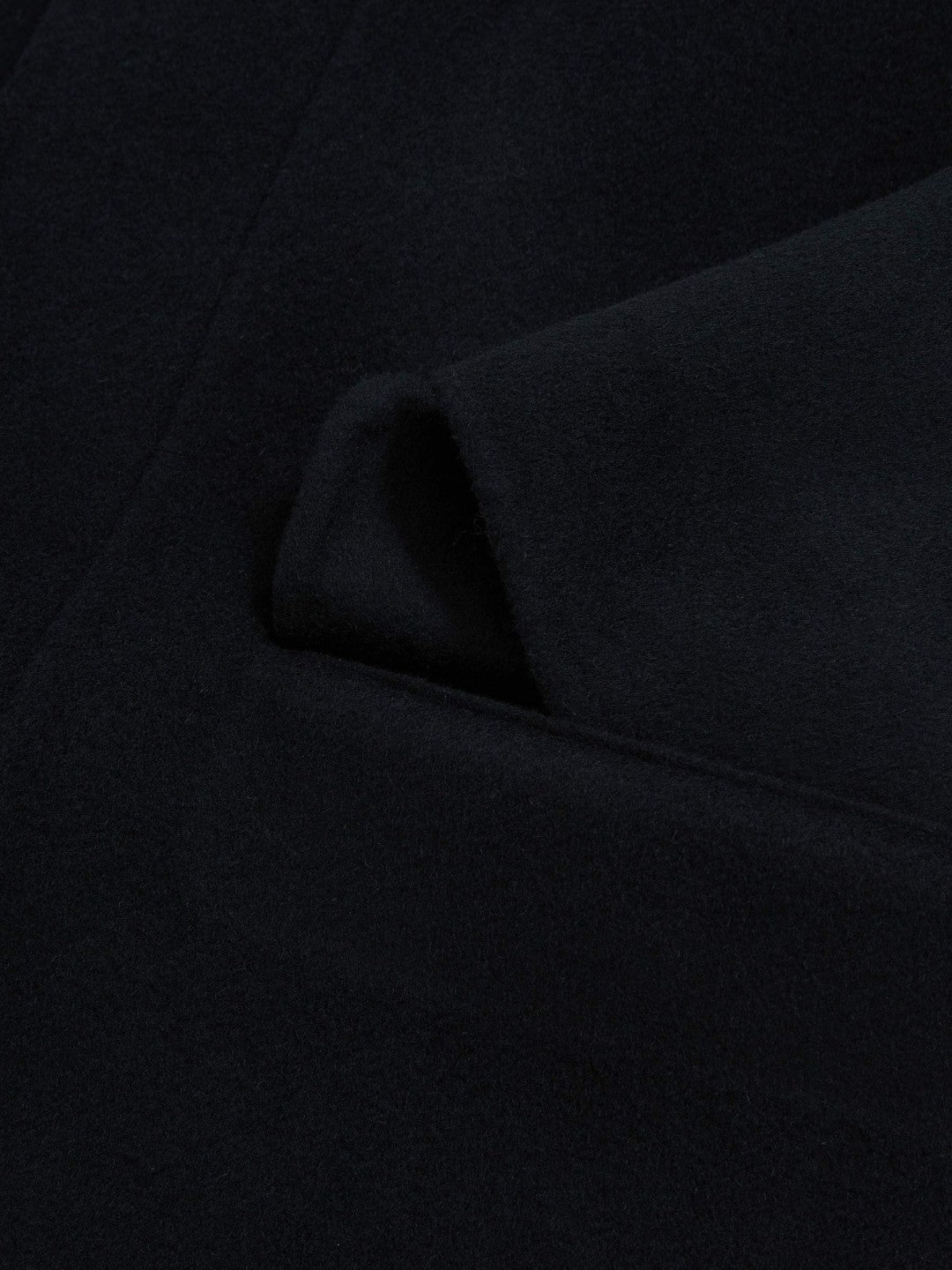 Reiss | Wool Blend Double Face Button Jacket in Navy