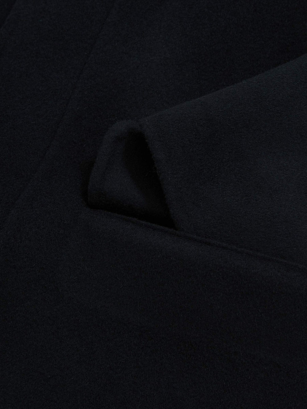 Reiss | Wool Blend Double Face Button Jacket in Navy