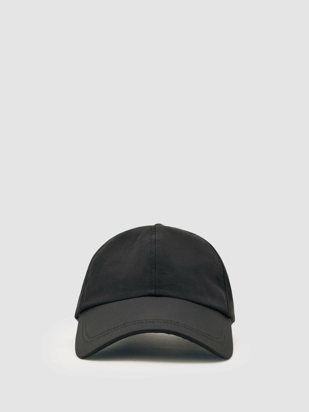 Reiss | Embroidered-Logo Tech Baseball Cap in Black