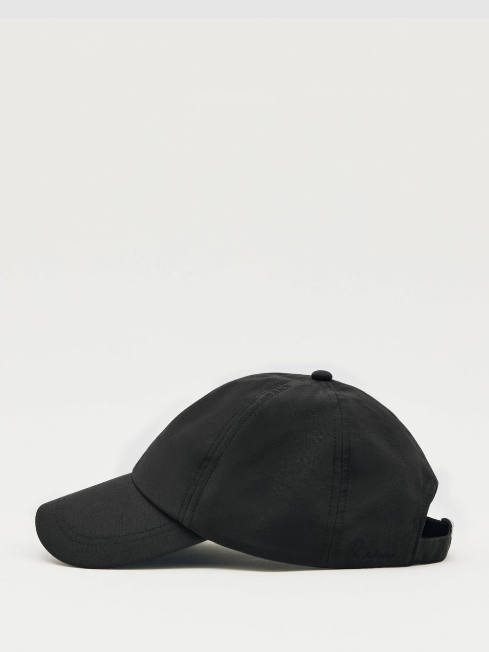 Reiss | Embroidered-Logo Tech Baseball Cap in Black