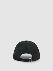 Reiss | Embroidered-Logo Tech Baseball Cap in Black