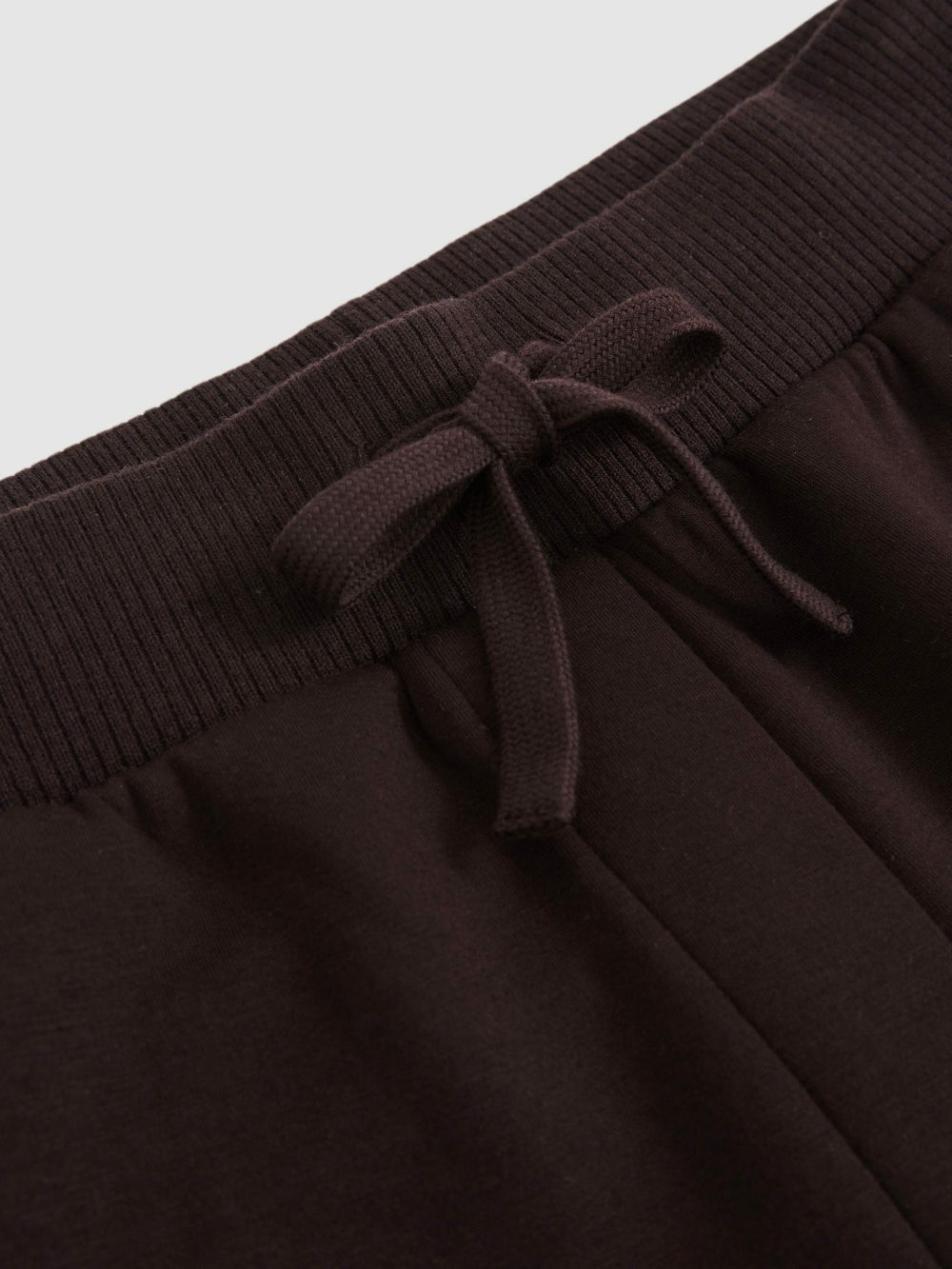 Reiss | Wide-Leg Interlock Drawstring Joggers in Plum