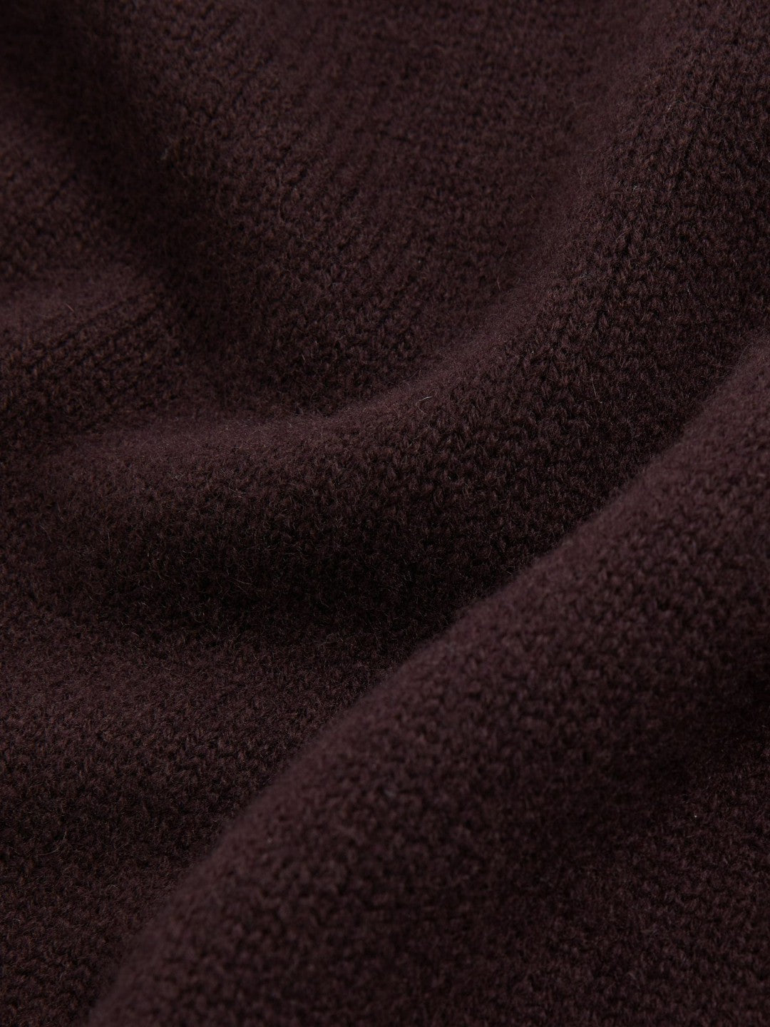 Reiss | Wool-Cashmere Crew-Neck Jumper in Plum