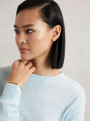Reiss | Merino Wool Crew-Neck Jumper in Blue