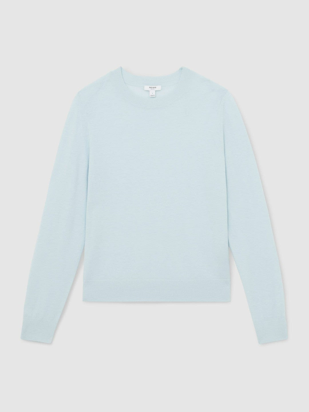 Reiss | Merino Wool Crew-Neck Jumper in Blue