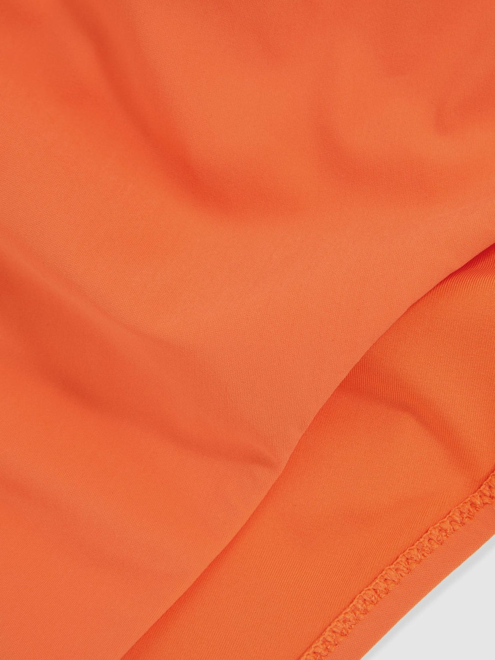 Reiss | High Cut Bikini Bottoms in Coral Orange
