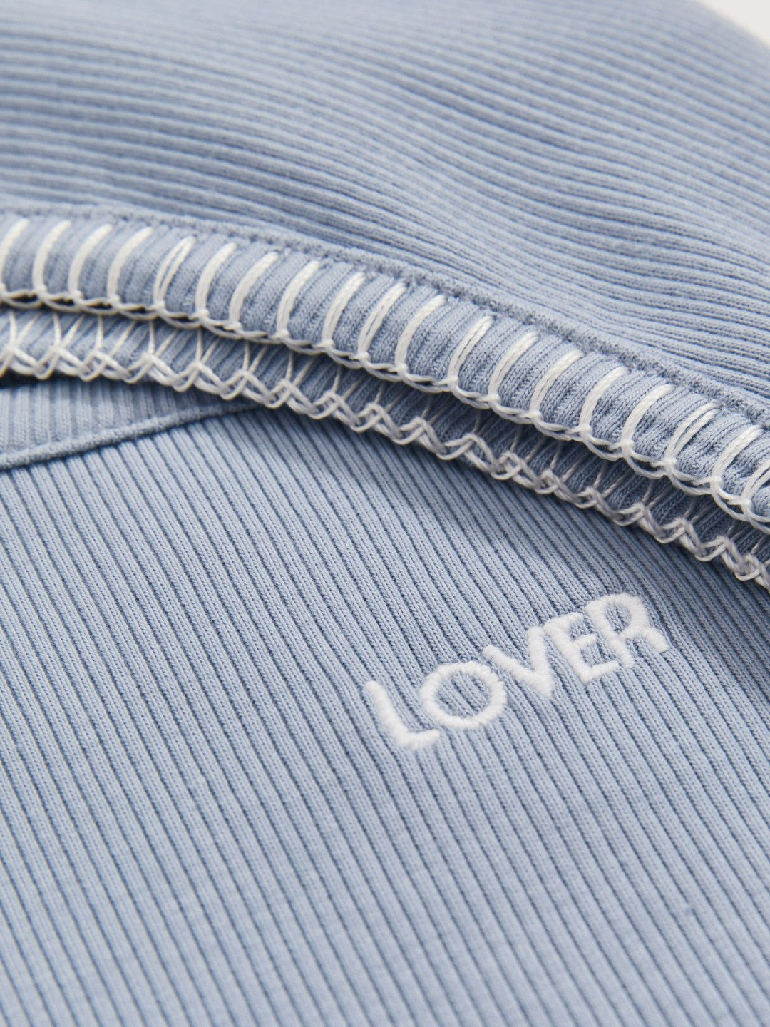 Reiss | | Tom Daley Cotton Lover Vest with Stretch in Soft Blue