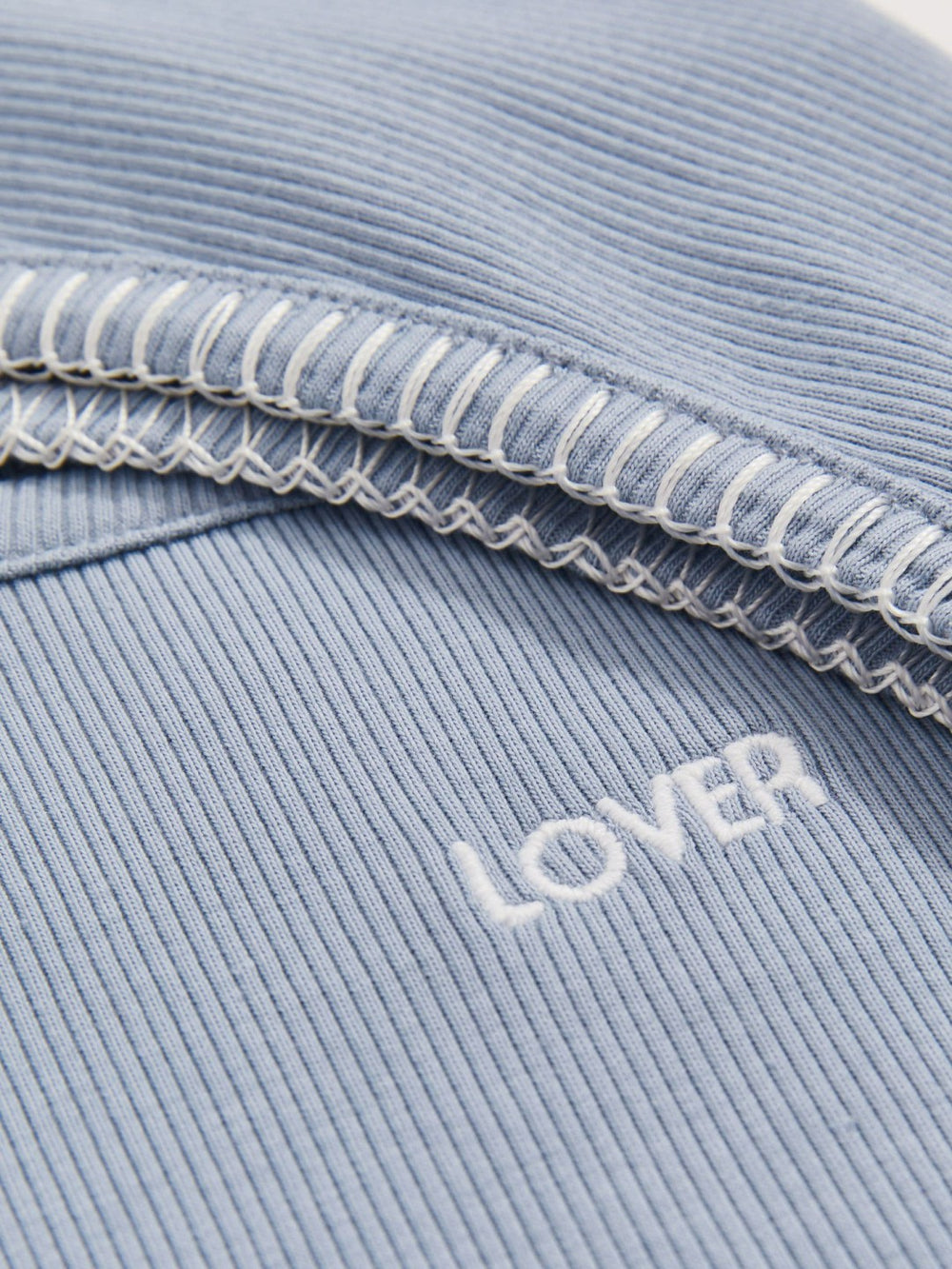Reiss | | Tom Daley Cotton Lover Vest with Stretch in Soft Blue