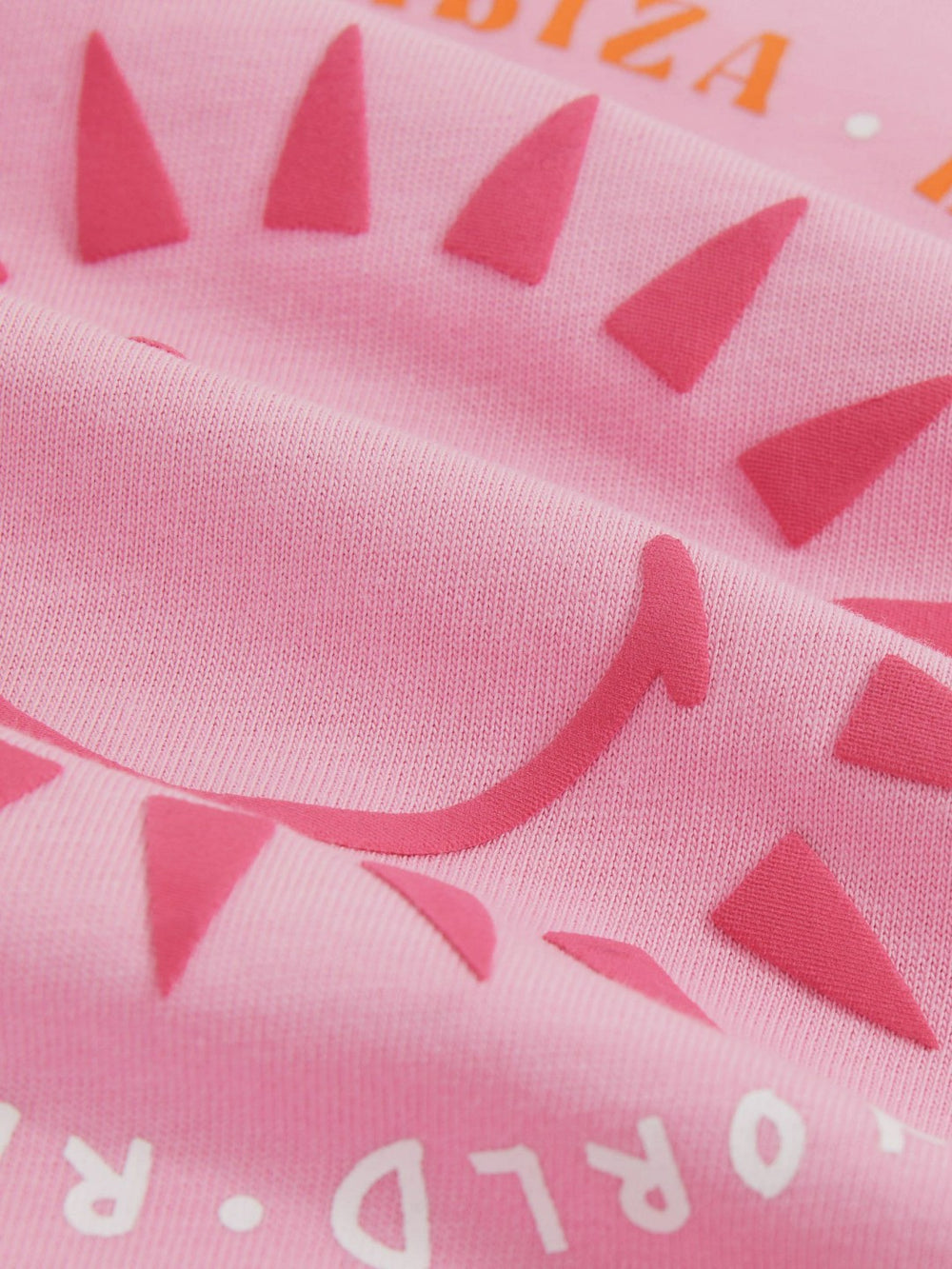 Reiss | 4-9 yrs SmileyWorld | Sun-Print T-Shirt in Pink