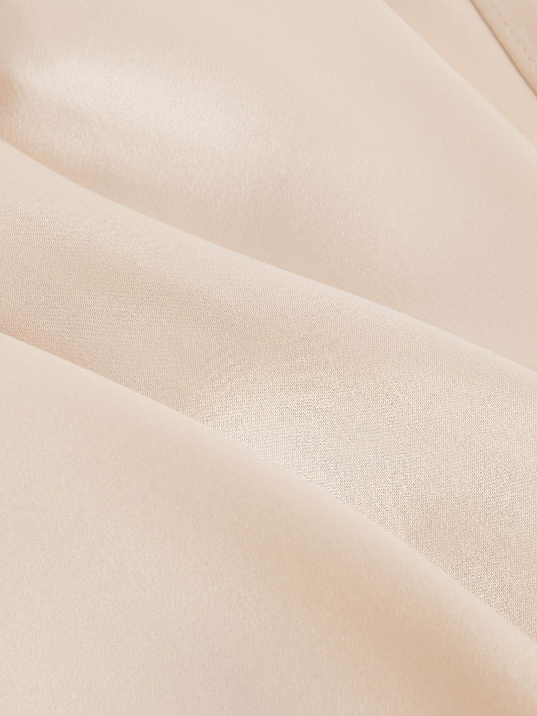 Reiss | Silk Draped Sleeveless Top in Champagne Neutral