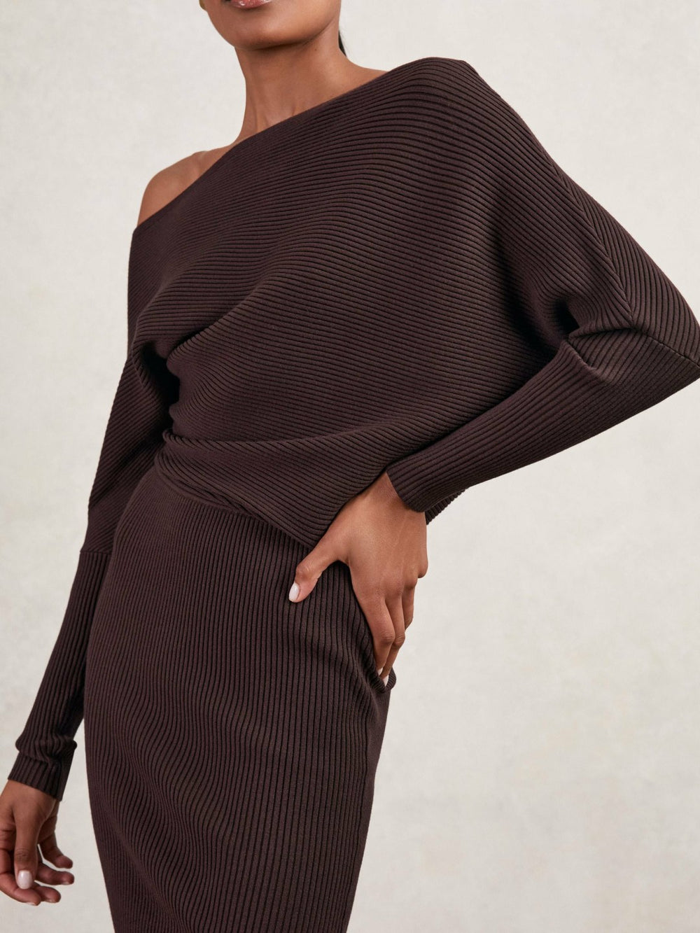 Reiss | Dress in Plum Purple