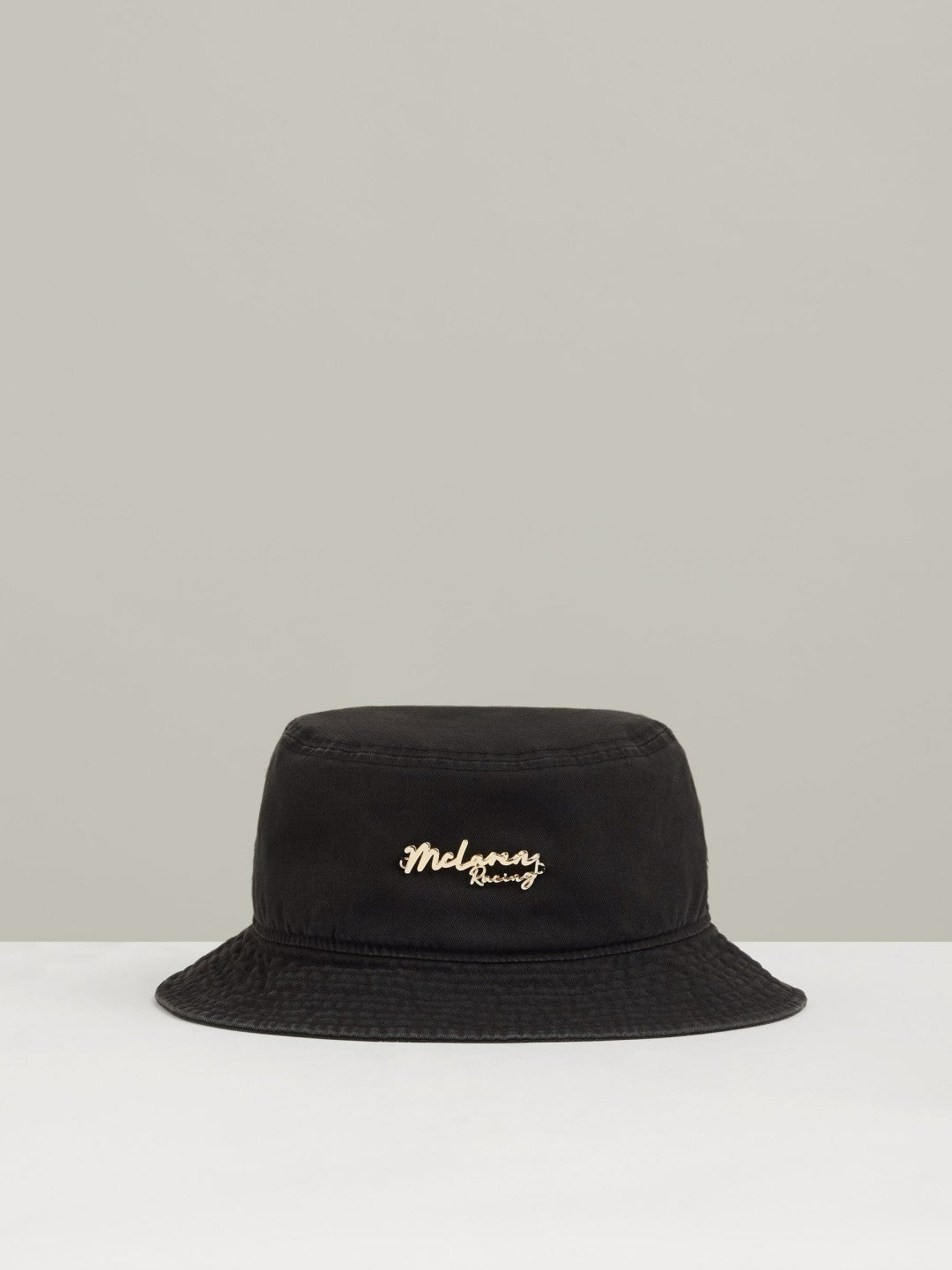 Reiss | Unisex Fit McLaren Racing Cotton Bucket Hat in Black
