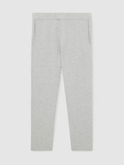 Reiss | Tapered Knitted Trousers in Soft Grey