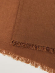 Reiss | Wool-Cashmere Lightweight Scarf in Camel