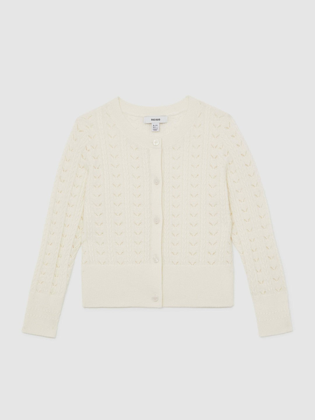 Reiss | Cardigan in Ivory