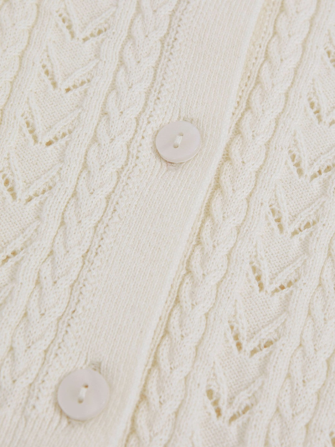 Reiss | Cardigan in Ivory