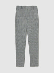 Reiss | Check Slim-Fit Suit Trousers in Grey