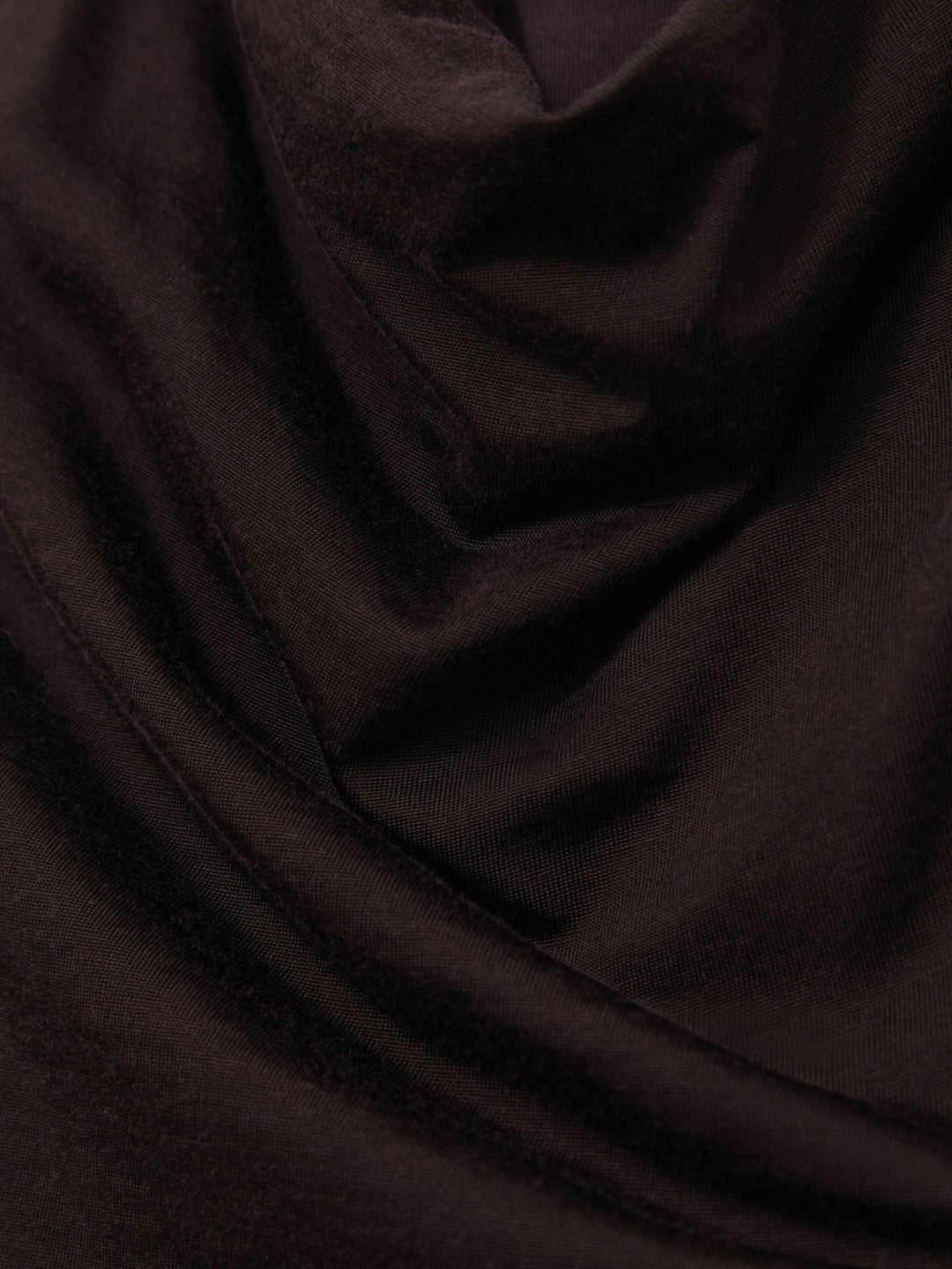Reiss | Cotton-Blend Cowl-Neck Sleeveless Top in Plum Purple