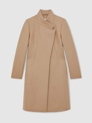 Reiss | Petite Coat in Camel