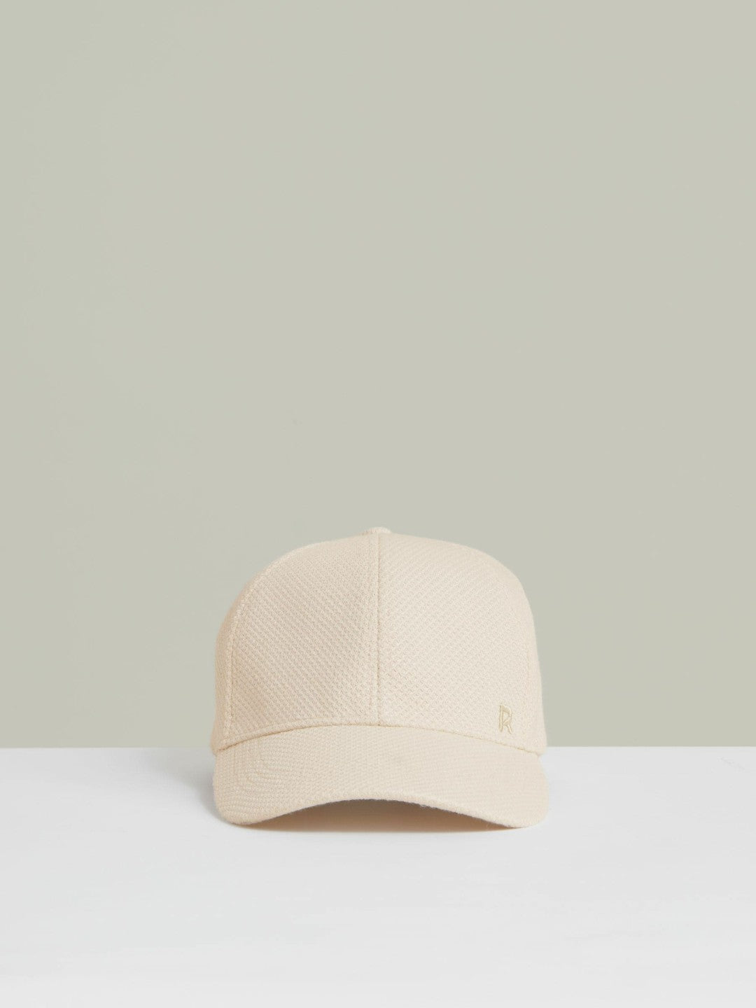 Reiss | Waffle-Knit Baseball Cap in Neutral