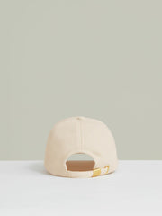 Reiss | Waffle-Knit Baseball Cap in Neutral