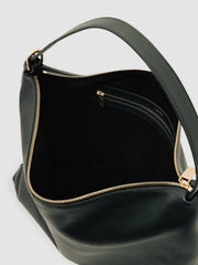 Reiss | Grained Leather Tote Bag in Black