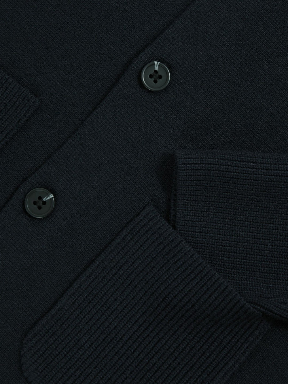 Reiss | 13-14 yrs Button-Through Knitted Cardigan in Navy