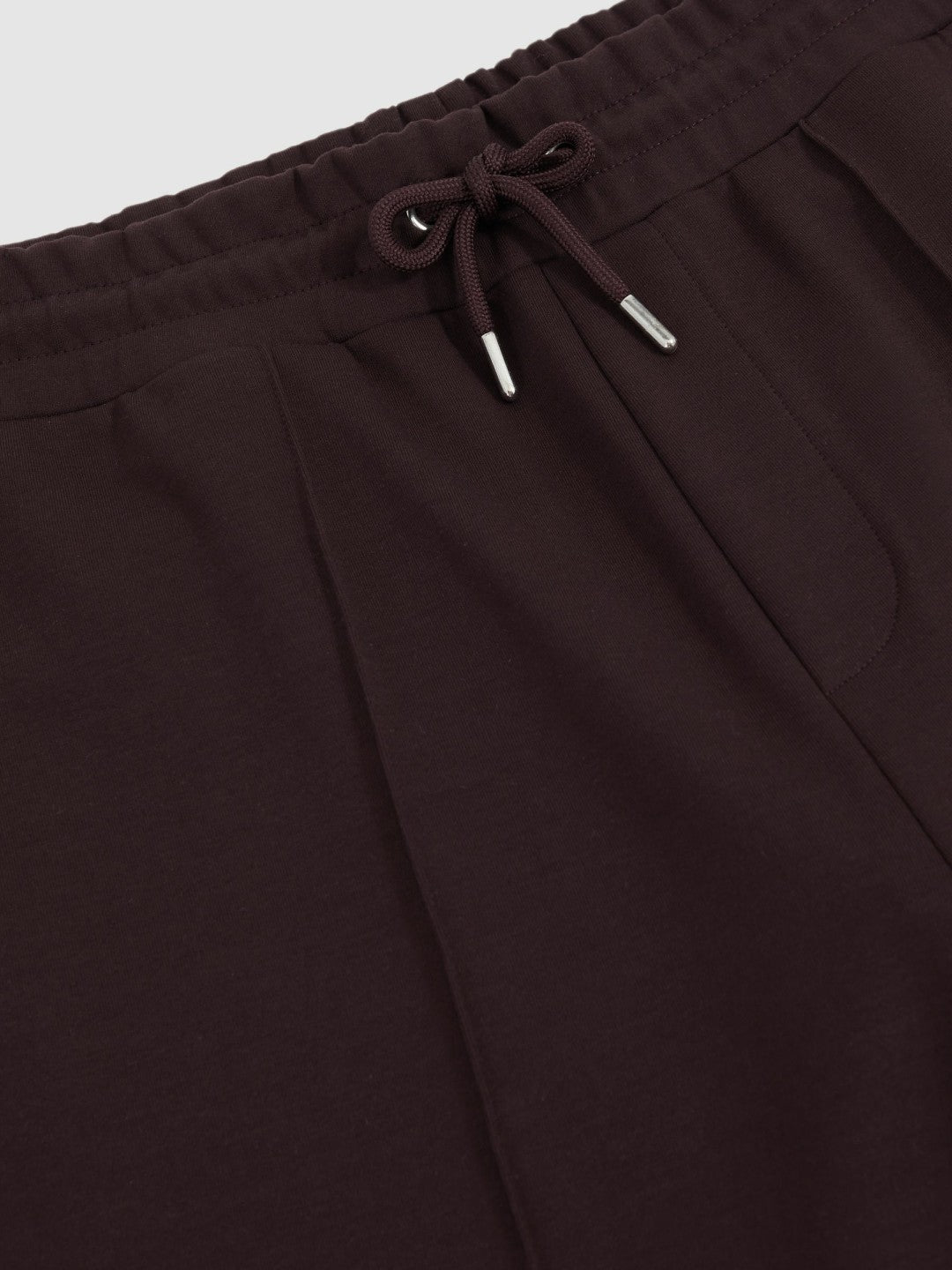 Reiss | Interlock Drawstring Joggers in Cherry Red