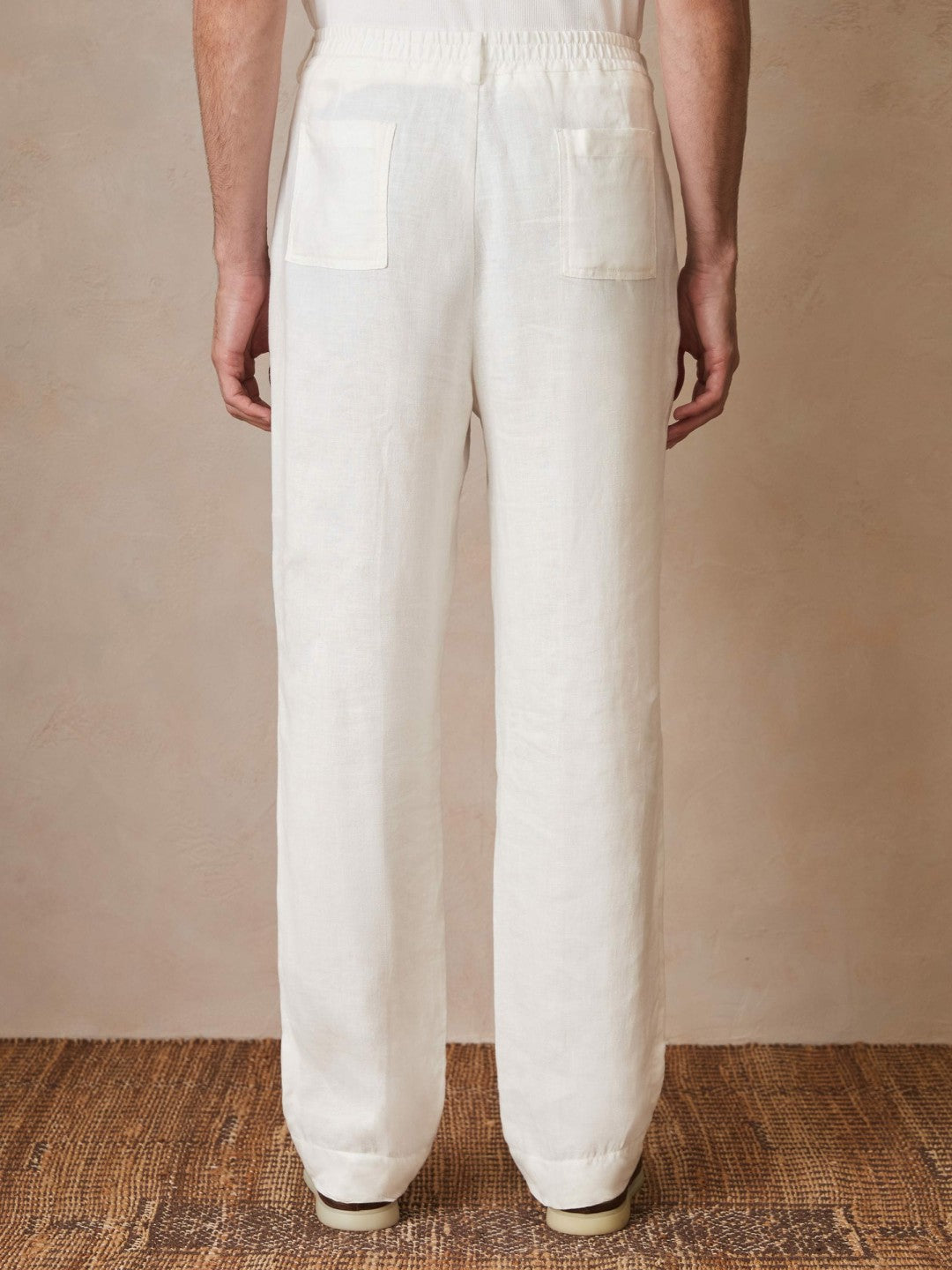 Reiss | | Ché Linen Wide-Leg Trousers in White