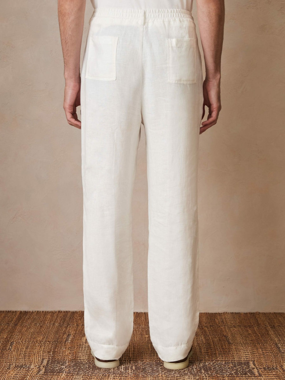 Reiss | | Ché Linen Wide-Leg Trousers in White