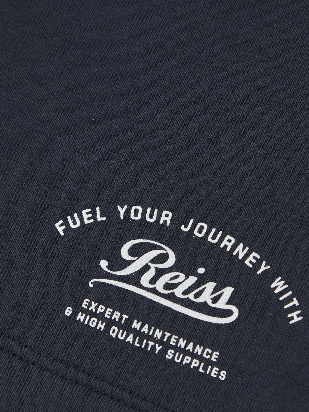 Reiss | 3-9 yrs Cotton Blend Motor Cars Sweat Shorts in Washed Blue