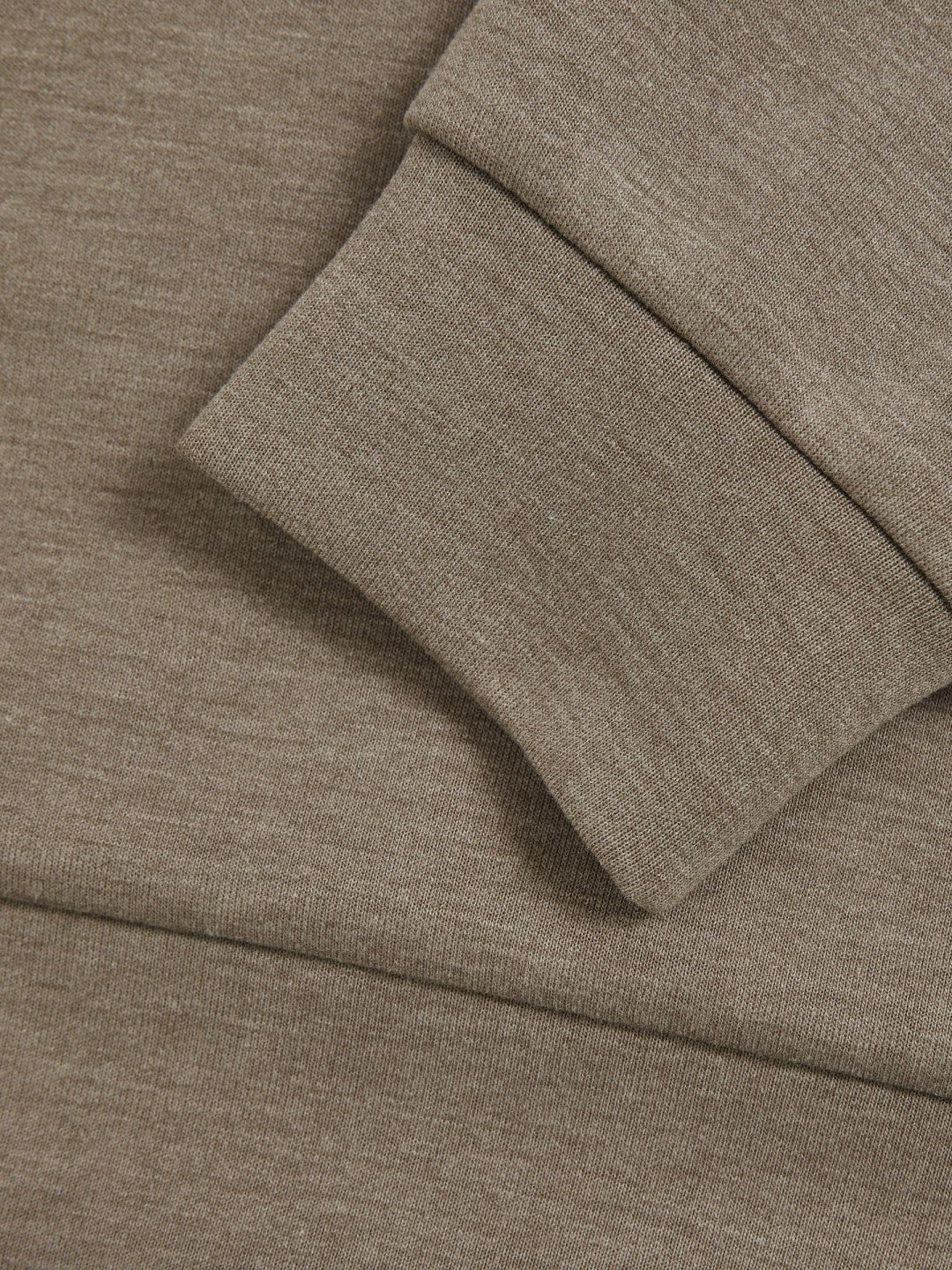 Reiss | Interlock Jersey Hoodie in Taupe Brown