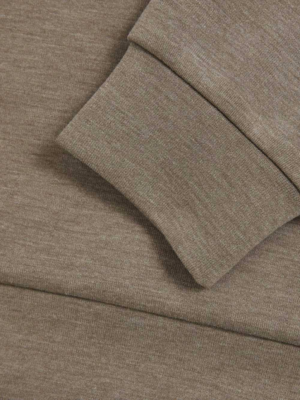 Reiss | Interlock Jersey Hoodie in Taupe Brown