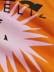 Reiss | 9-13 yrs SmileyWorld Sun Motif T-Shirt in Orange