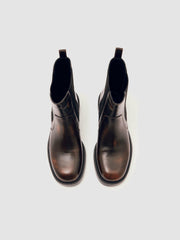 Reiss | Leather Chelsea Boots in Brown