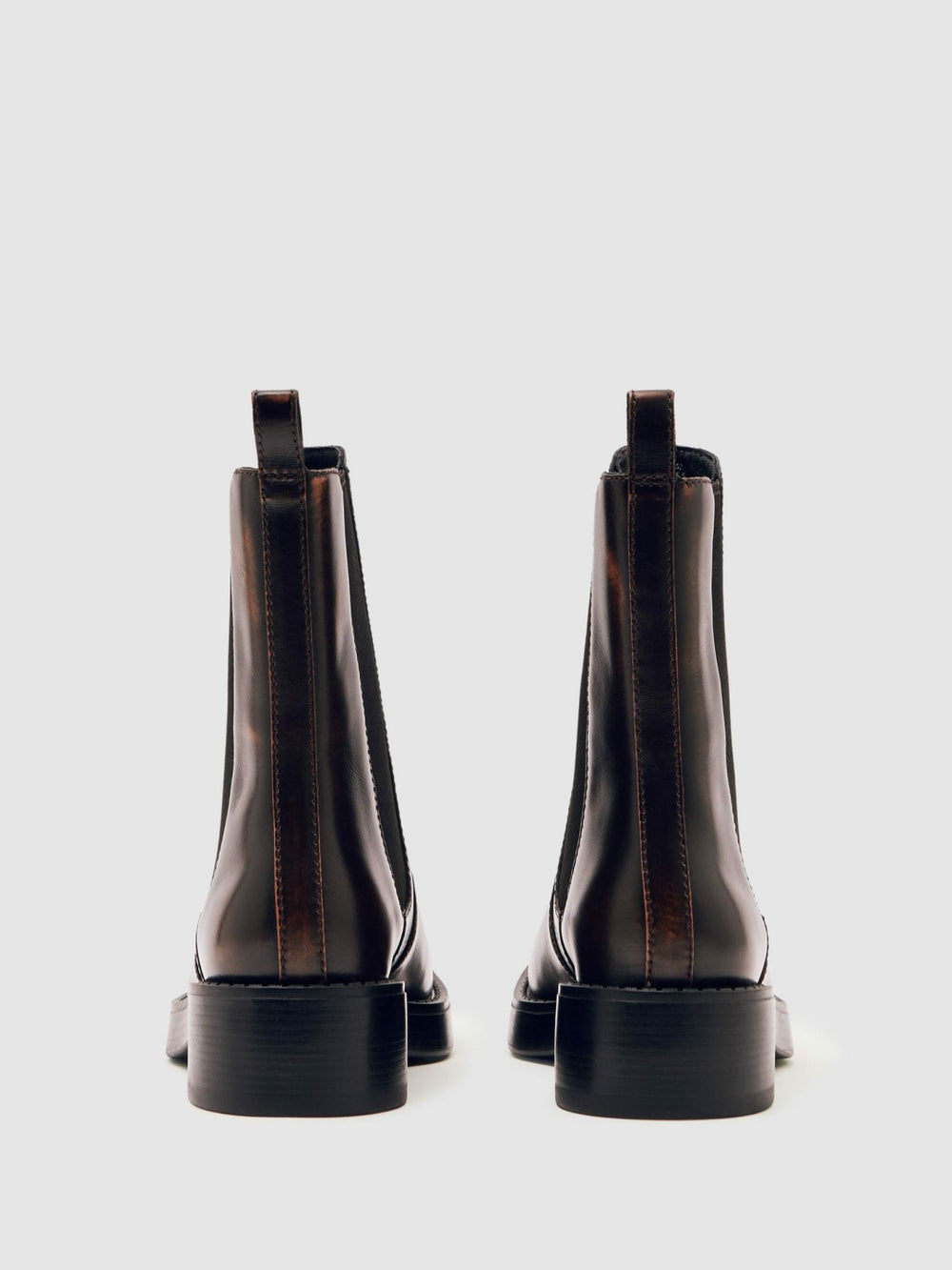 Reiss | Leather Chelsea Boots in Brown