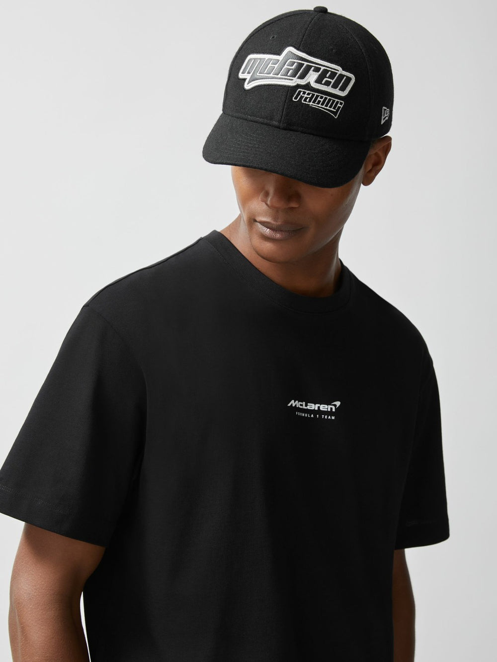 Reiss | McLaren Racing Embroidered Cap Unisex Fit in Black