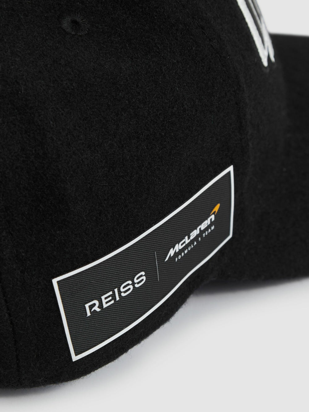 Reiss | McLaren Racing Embroidered Cap Unisex Fit in Black