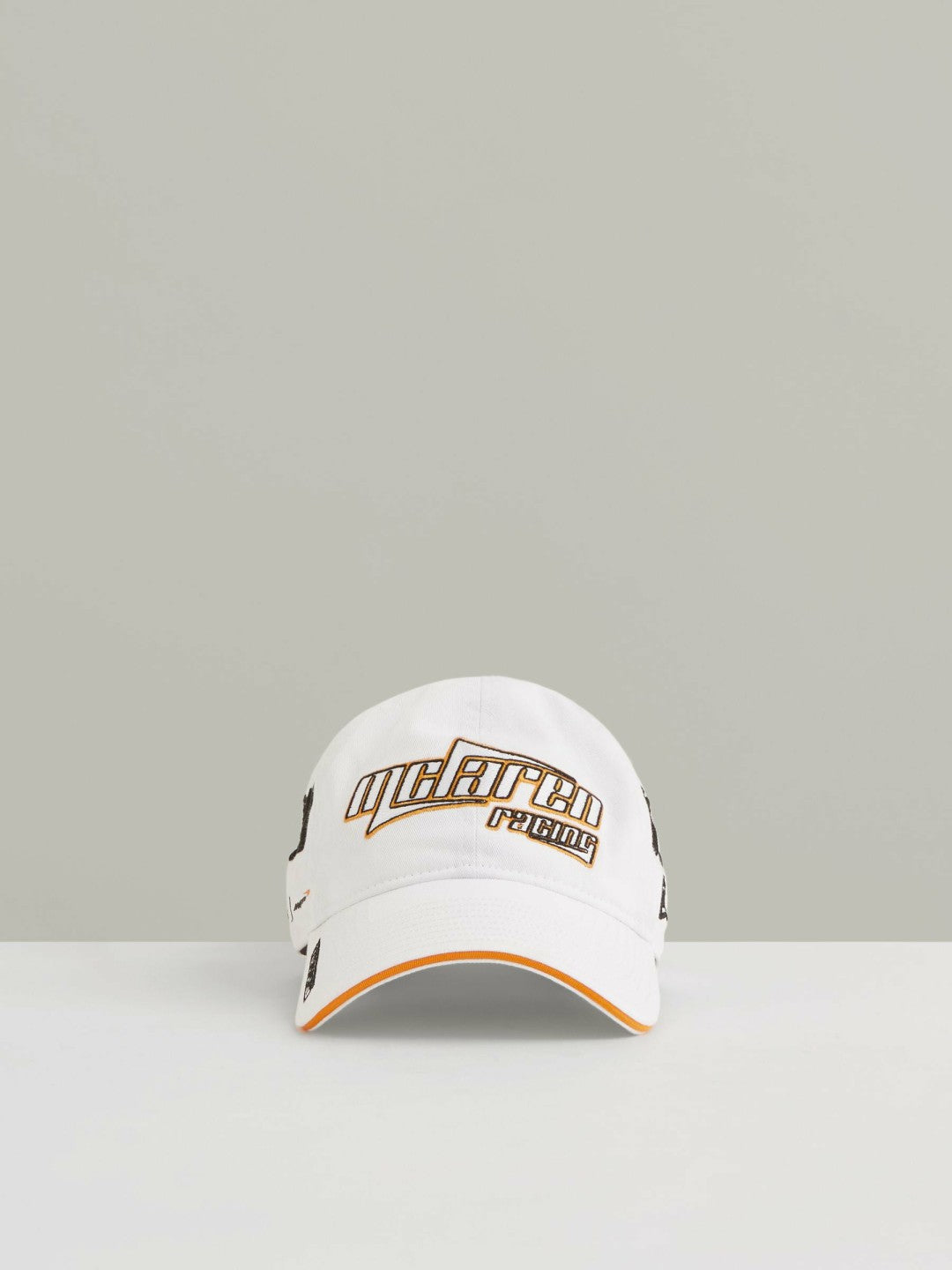Reiss | McLaren Racing Heritage Cap Unisex Fit in White