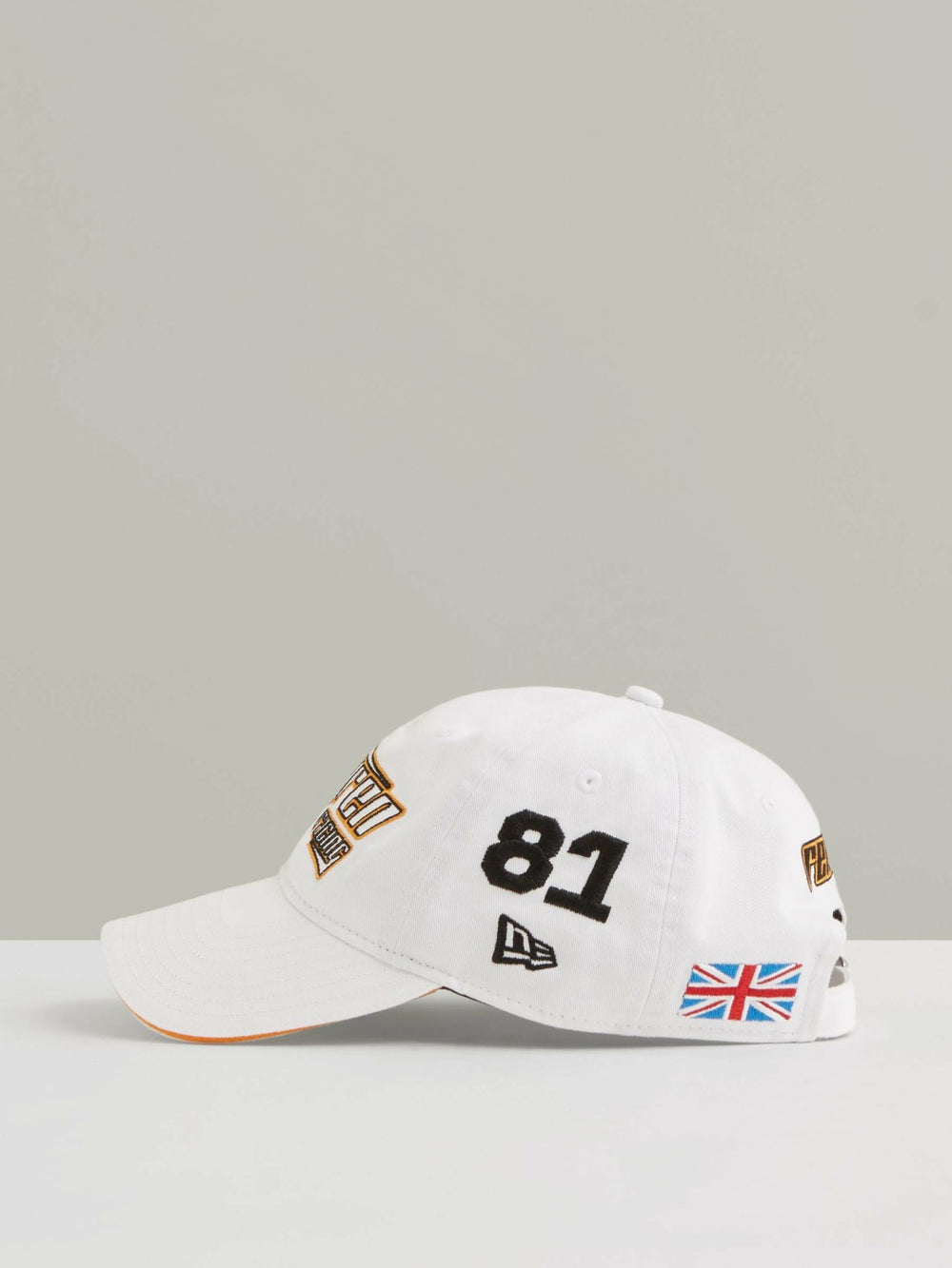 Reiss | McLaren Racing Heritage Cap Unisex Fit in White