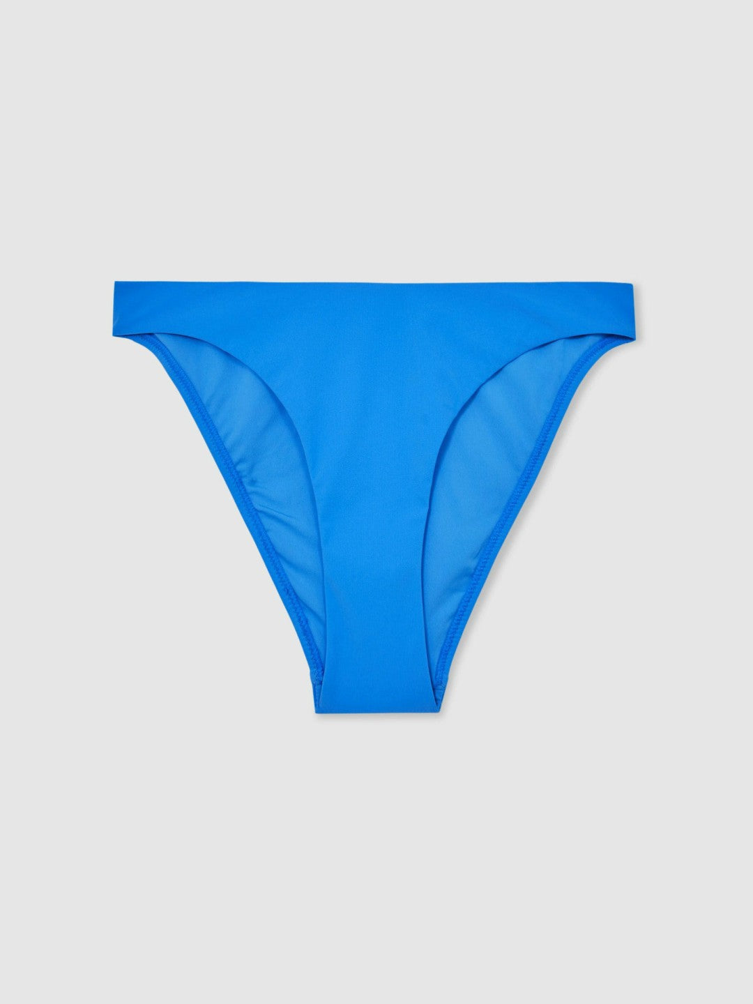 Reiss | High Cut Bikini Bottoms in Cornflower Blue