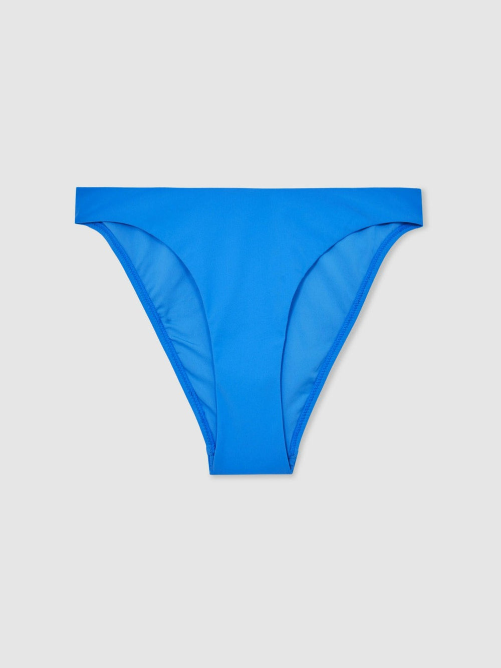 Reiss | High Cut Bikini Bottoms in Cornflower Blue