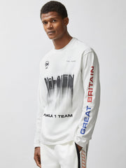 Reiss | McLaren F1 Team British GP T-Shirt Unisex Fit in White