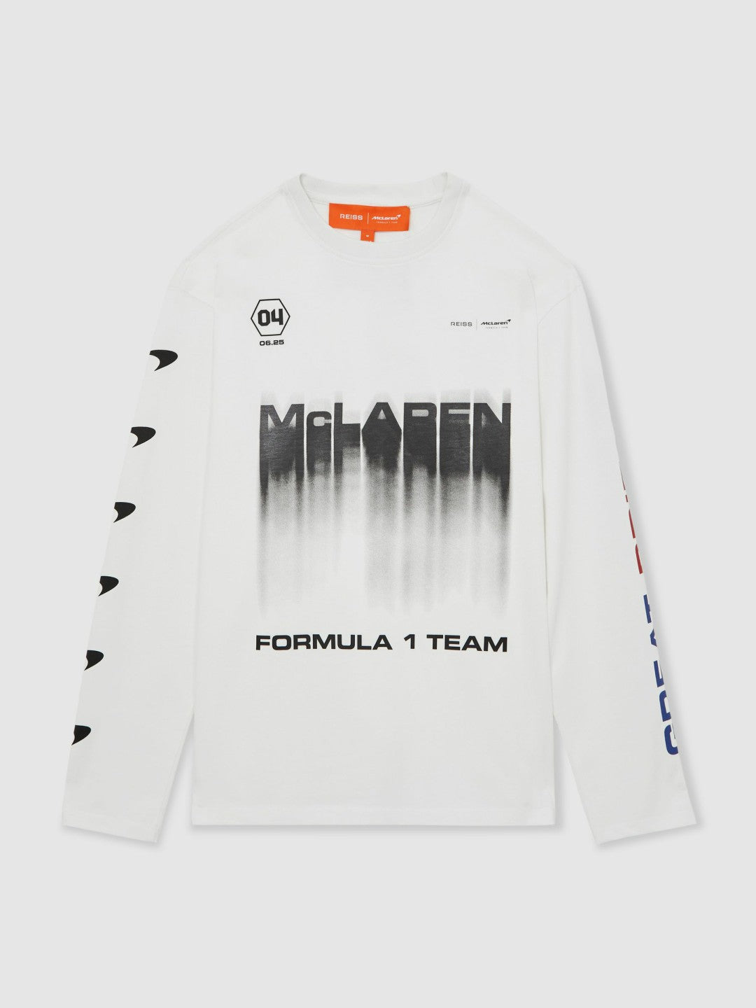 Reiss | McLaren F1 Team British GP T-Shirt Unisex Fit in White