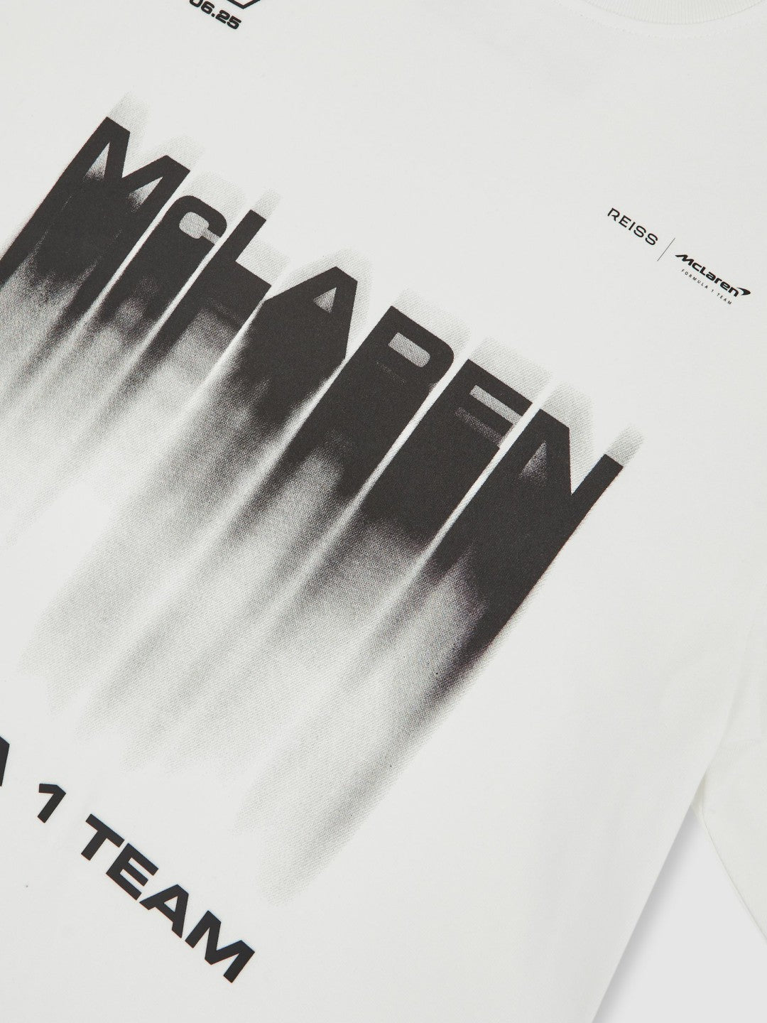 Reiss | McLaren F1 Team British GP T-Shirt Unisex Fit in White