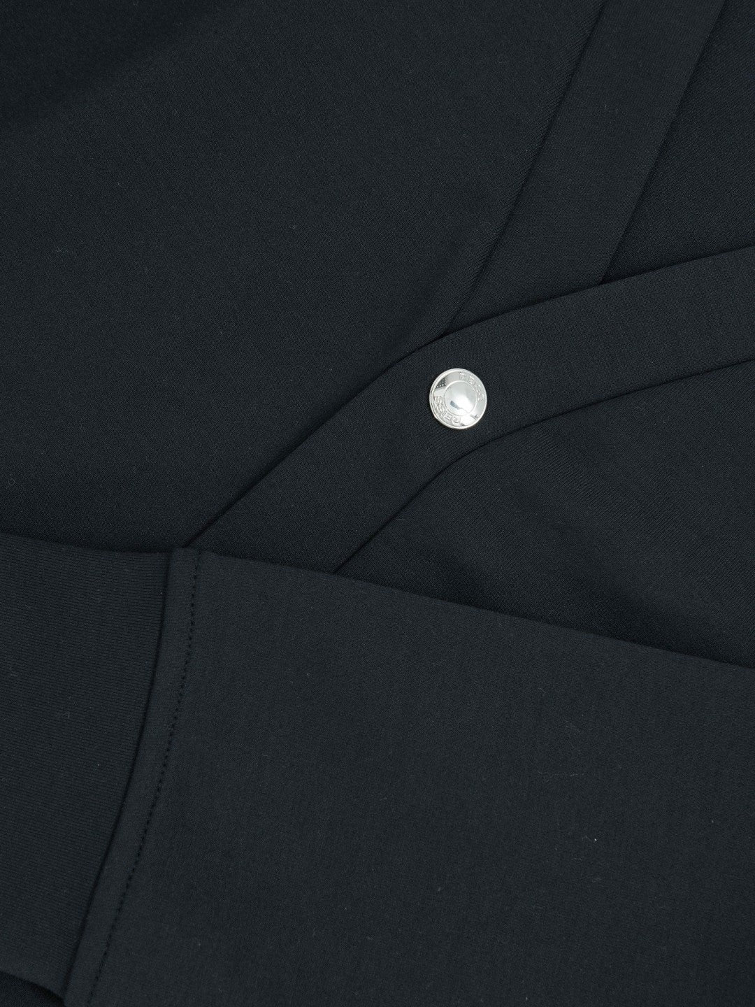 Reiss | V-Neck Interlock Jersey Cardigan in Navy