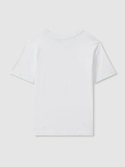 Reiss | 9-13 yrs Crew Neck T-Shirt in White