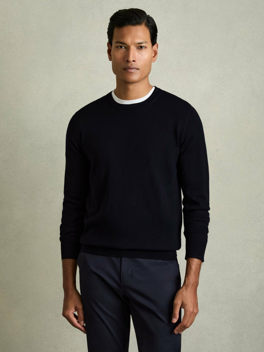 Reiss | Pack of Two Merino Wool Jumpers in Navy