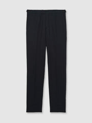 Reiss | Slim Fit Linen Adjuster Trousers in Navy