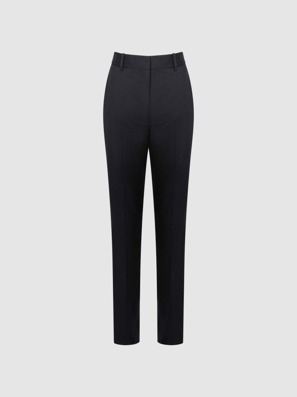 Reiss | Petite Wool Blend Tapered Suit Trousers in Navy